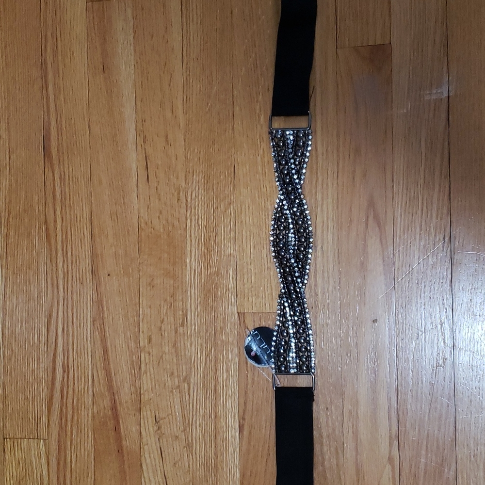 Large LuLu belt with shiny detail